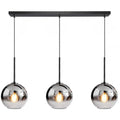LUSTRA Argint cu Negru e27*3 maxim 60w/bec