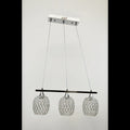 LUSTRA CRISTAL CU LED 15W COD 2695/3 LUMINA RECE 6500K