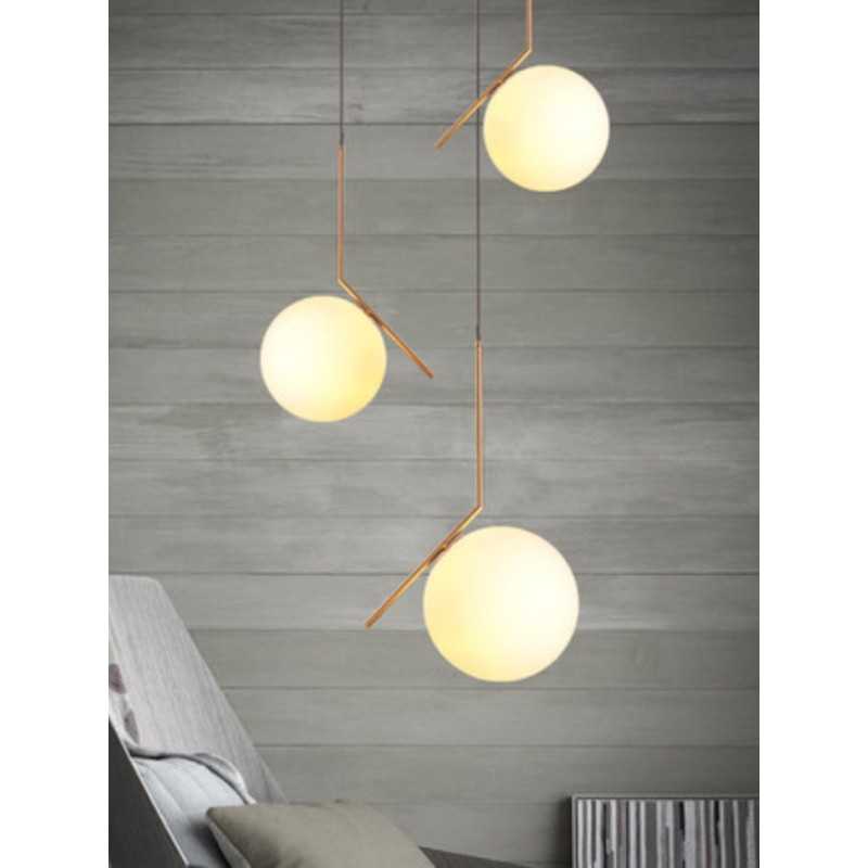 Lustra Cu e14*3 maxim 40w/bec Globa 20cm