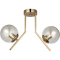 Lustra Gold cu 2 Golb Titan 2xE27 maxim 60W x2