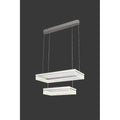 Lustra LED 240W 60X30CM 40X20CM cu Telecomanda wifi 2.4G lumina/rece/calda/neutra intensitate reglabila