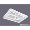 Lustra LED 296W cu Telecomanda wifi 78X58cm 2.4G lumina/rece/calda/neutra intensitate reglabila