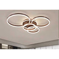 Lustra LED 360W Maro 4 cecuri 60cm+50cm+40cm+30cm cu Telecomanda wifi 2.4G lumina/rece/calda/neutra intensitate reglabila