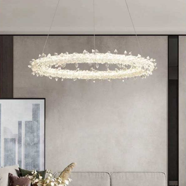 Lustra LED 40CM cu Telecomanda wifi 2.4G cu lumina/rece/calda/neutra intensitate reglabila