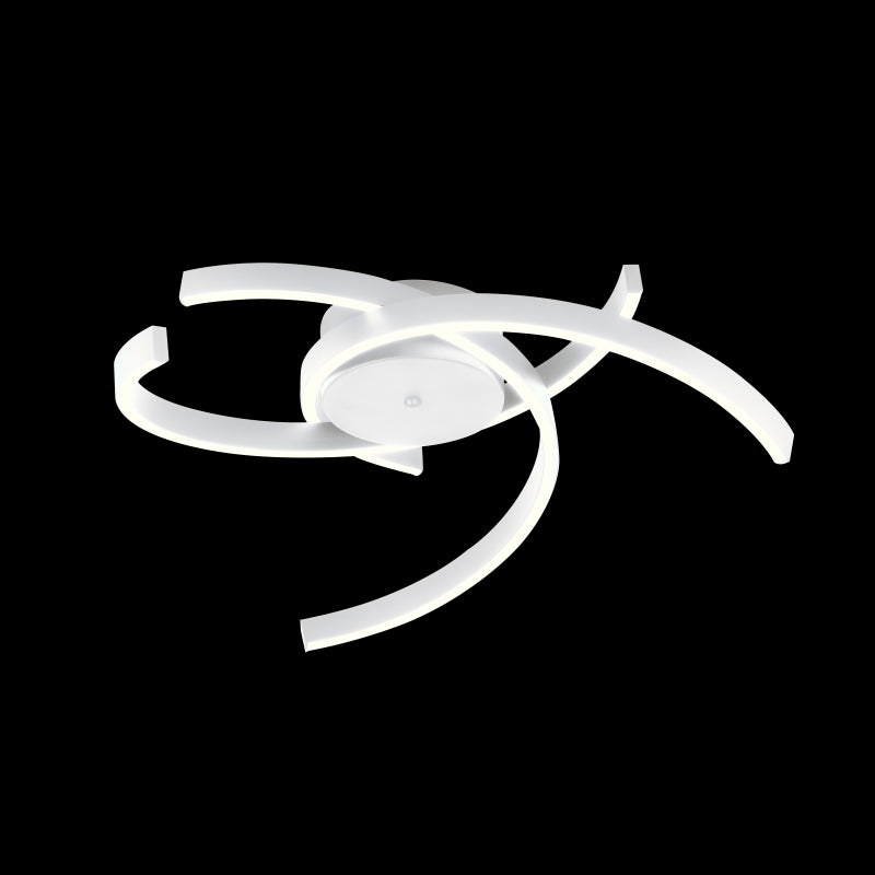 Lustra LED Alb cu Telecomanda wifi 2.4G lumina/rece/calda/neutra intensitate reglabila