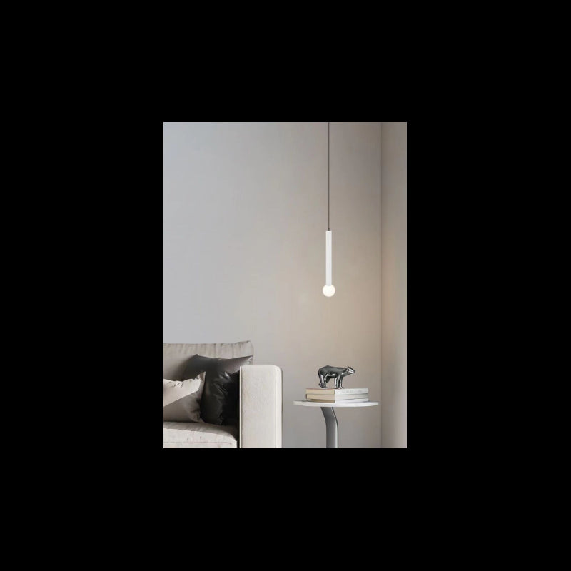Lustra LED Alb Pe Cablu 6W 4000K Lumina neutra