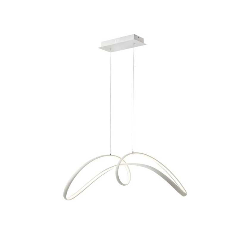 Lustra LED Alb Telecomanda wifi 2.4G lumina/rece/calda/neutra intensitate reglabila