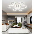 Lustra LED Alba cu Telecomanda wifi 2.4G cu 3 functii lumina/rece/calda/neutra