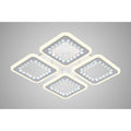 Lustra LED Beads Square cu Telecomanda wifi 2.4G lumina/rece/calda/neutra intensitate reglabila