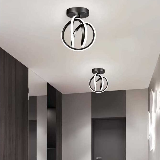 Lustra LED Black 28W cu 3 functii lumina calda/rece/neutra