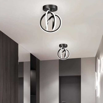 Lustra LED Black 28W cu 3 functii lumina calda/rece/neutra