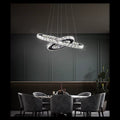 Lustra LED Cristal cu Telecomanda wifi 2.4G lumina/rece/calda/neutra intensitate reglabila