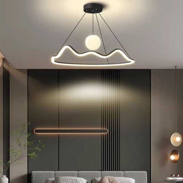 Lustra LED Crown Moderna Cu Telecomanda 3000/4000/6500k