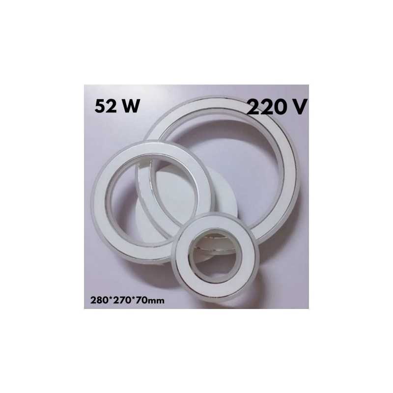Lustra LED cu 3 functii 52W lumina calda/rece/neutra
