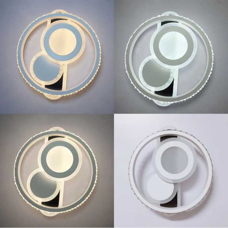 Lustra LED cu 3 functii 70W lumina calda/rece/neutra