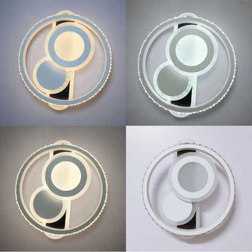 Lustra LED cu 3 functii 70W lumina calda/rece/neutra