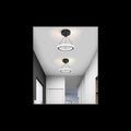 Lustra LED Cu 3 Functii de lumina D22cm Negru 27W