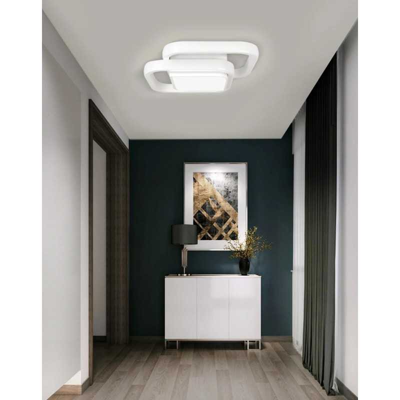 Lustra LED cu 3 functii lumina/rece/calda/neutra