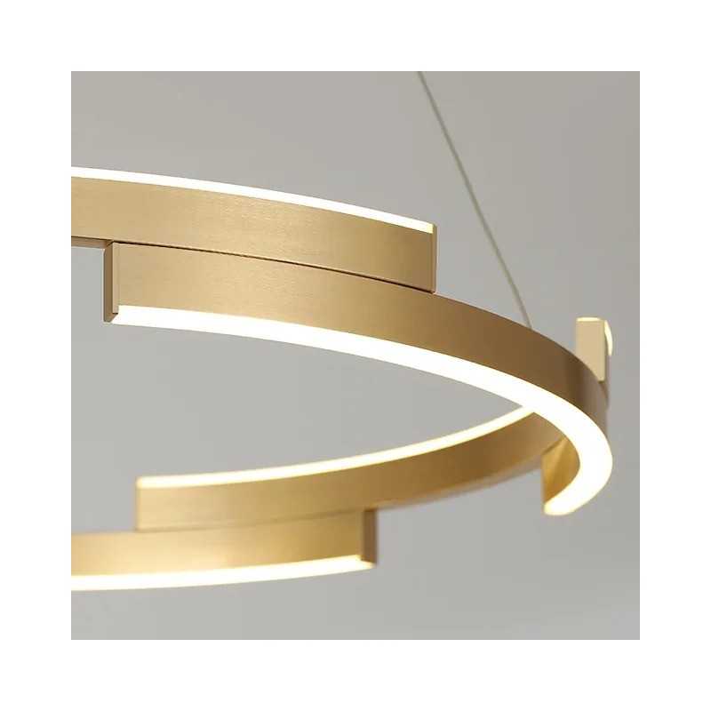 Lustra LED cu Telecomanda wifi 2.4G cu 3 functii lumina/rece/calda/neutra