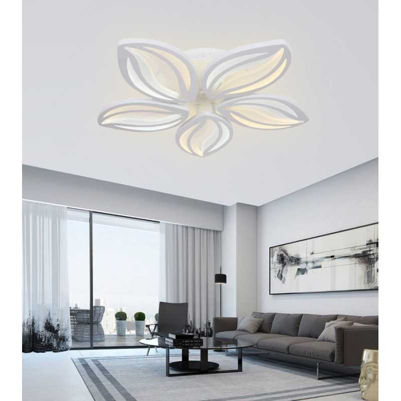 Lustra LED cu Telecomanda wifi 2.4G lumina/rece/calda/neutra intensitate reglabila