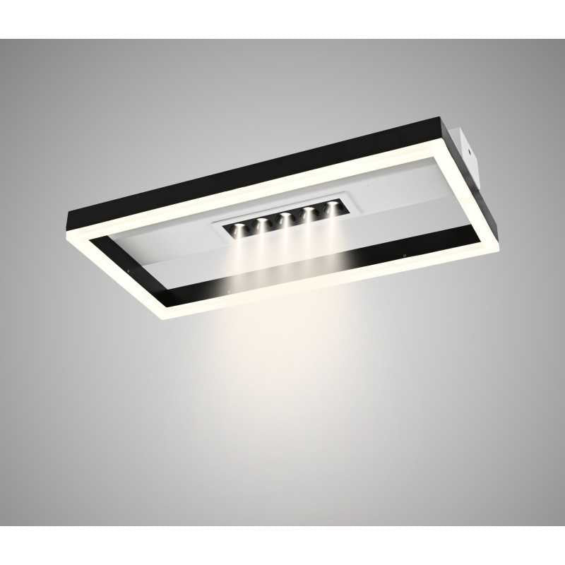 Lustra LED cu Telecomanda wifi 36W 2.4G cu 3 functii lumina/rece/calda/neutra intensitate reglabila
