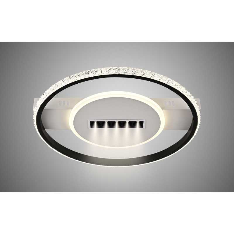Lustra LED cu Telecomanda wifi 52W 2.4G cu 3 functii lumina/rece/calda/neutra intensitate reglabila