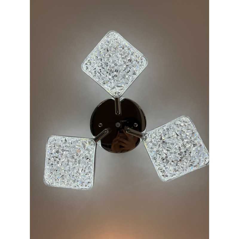 Lustra LED cu Telecomanda wifi D43cm 2.4G lumina/rece/calda/neutra intensitate reglabila