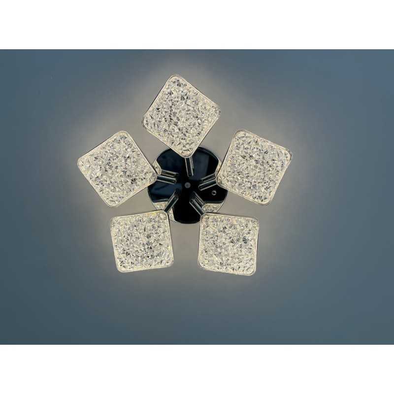 Lustra LED cu Telecomanda wifi D48cm 2.4G lumina/rece/calda/neutra intensitate reglabila