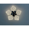Lustra LED cu Telecomanda wifi D48cm 2.4G lumina/rece/calda/neutra intensitate reglabila