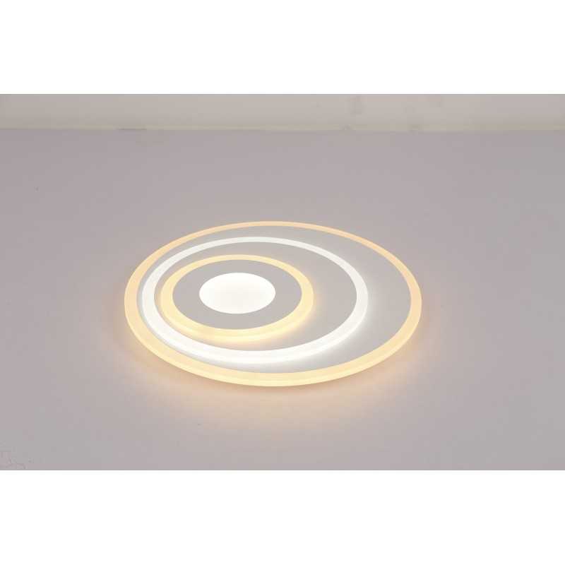 Lustra LED D55CM cu Telecomanda wifi 2.4G cu lumina/rece/calda/neutra intensitate reglabila