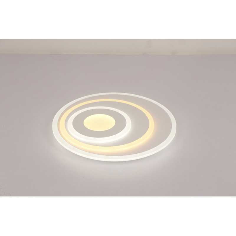 Lustra LED D55CM cu Telecomanda wifi 2.4G cu lumina/rece/calda/neutra intensitate reglabila