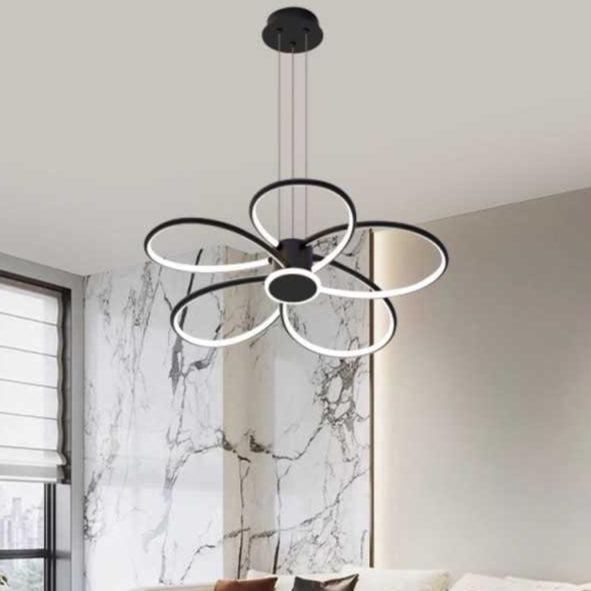 Lustra LED D70CM cu Telecomanda wifi 2.4G cu lumina/rece/calda/neutra intensitate reglabila