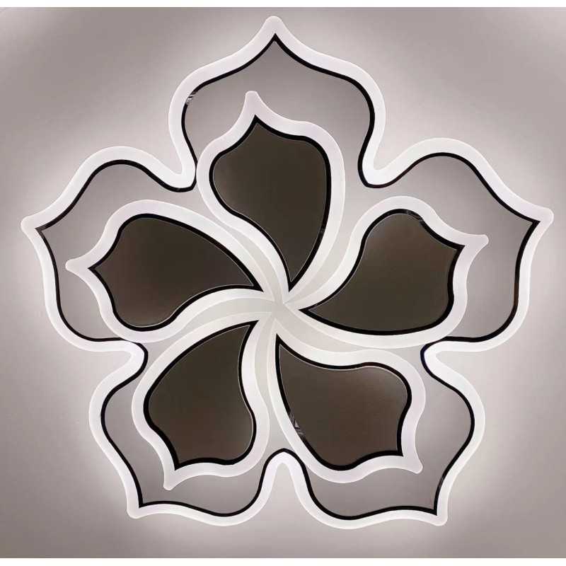 Lustra LED Flowers cu Telecomanda wifi 45cm 2.4G lumina/rece/calda/neutra intensitate reglabila