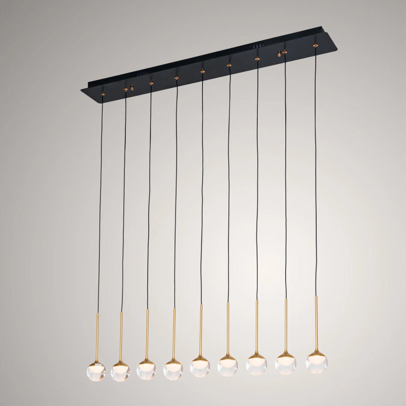 Lustra LED Gold Bila 36W lumina neutra