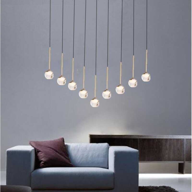 Lustra LED Gold Bila 36W lumina neutra
