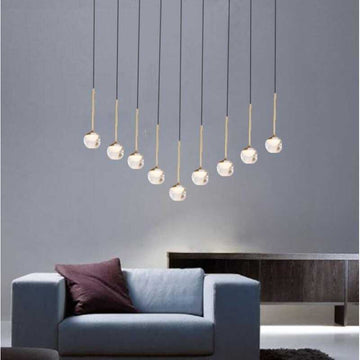 Lustra LED Gold Bila 36W lumina neutra