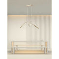 Lustra LED Gold Telecomanda wifi 2.4G lumina/rece/calda/neutra intensitate reglabila