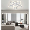 Lustra LED Leaf beads cu Telecomanda wifi 2.4G lumina/rece/calda/neutra intensitate reglabila