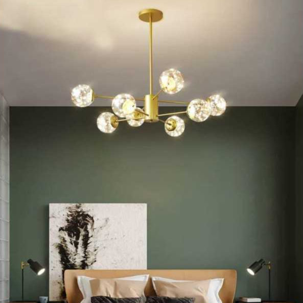 Lustra LED Licurici 55W D94CM Moderna 3000K