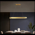 Lustra LED Minimalist Auriu cu Telecomanda wifi 2.4G lumina/rece/calda/neutra intensitate reglabila