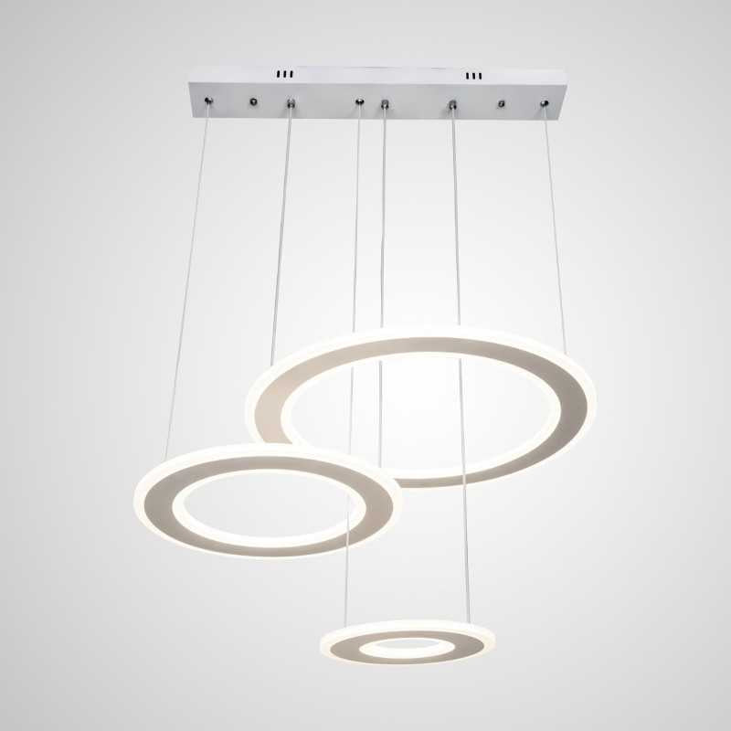 Lustra LED Minimalist Ring cu Telecomanda wifi 2.4G lumina/rece/calda/neutra intensitate reglabila