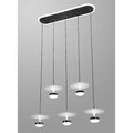 Lustra LED Modern cu Telecomanda wifi 2.4G cu lumina/rece/calda/neutra intensitate reglabila