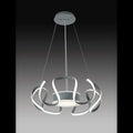 Lustra LED Moderna cu Telecomanda wifi 2.4G lumina/rece/calda/neutra intensitate reglabila GRI