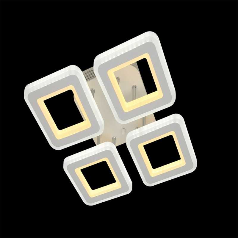 Lustra LED Moterna cu Telecomanda wifi 2.4G lumina/rece/calda/neutra intensitate reglabila