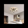 Lustra LED Negru cu Telecomanda wifi D58cm 2.4G lumina/rece/calda/neutra intensitate reglabila