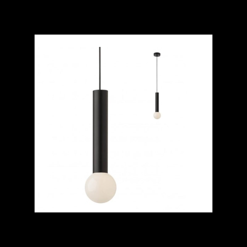 Lustra LED Negru Pe Cablu 6W 4000K Lumina neutra