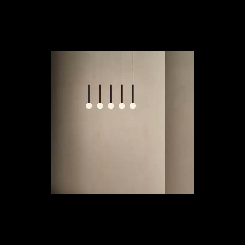 Lustra LED Negru Pe Cablu 6W 4000K Lumina neutra