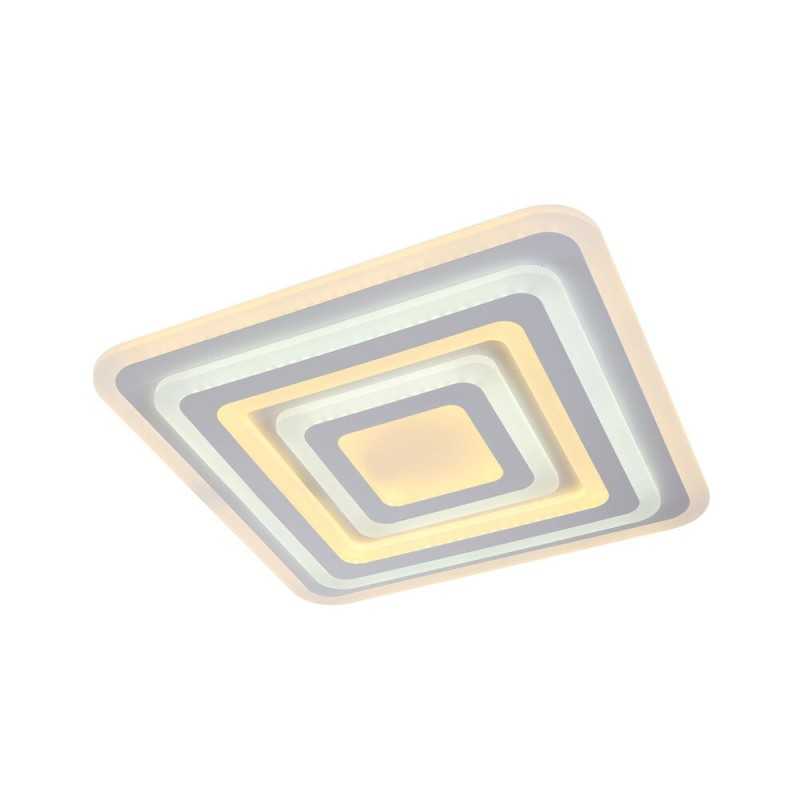 Lustra LED Patrat cu Telecomanda wifi 50cm 2.4G lumina/rece/calda/neutra intensitate reglabila