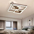 Lustra LED Patrate cu Telecomanda wifi 2.4G lumina/rece/calda/neutra intensitate reglabila