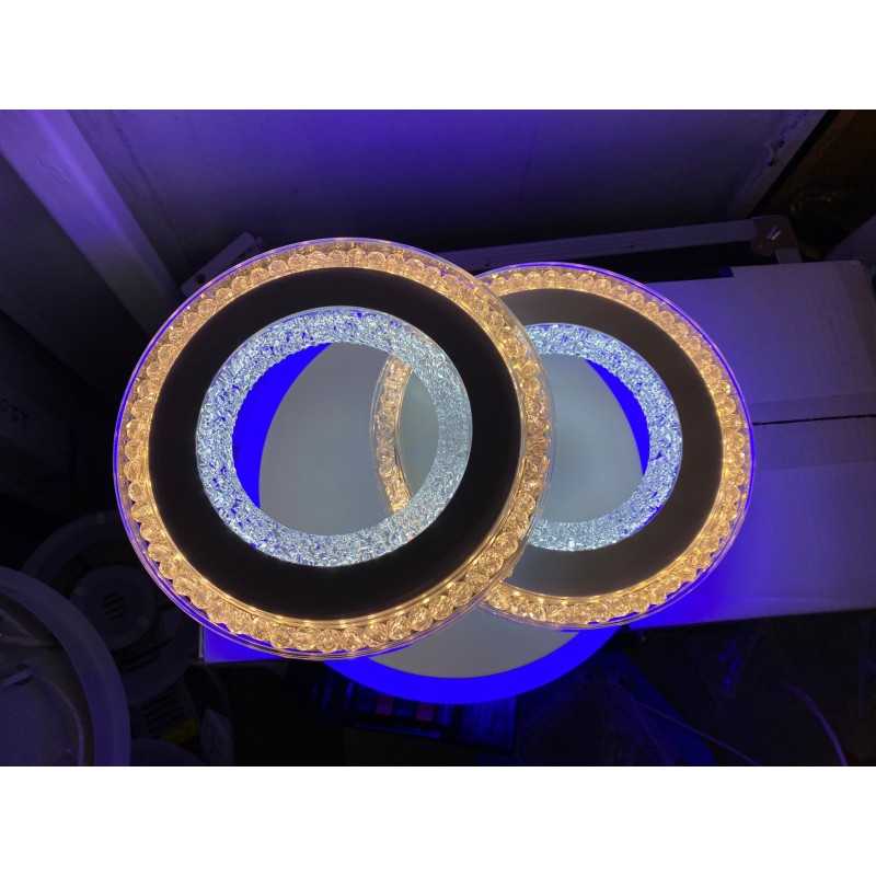 Lustra LED RGB Telecomanda wifi 2.4G lumina/rece/calda/neutra intensitate reglabila